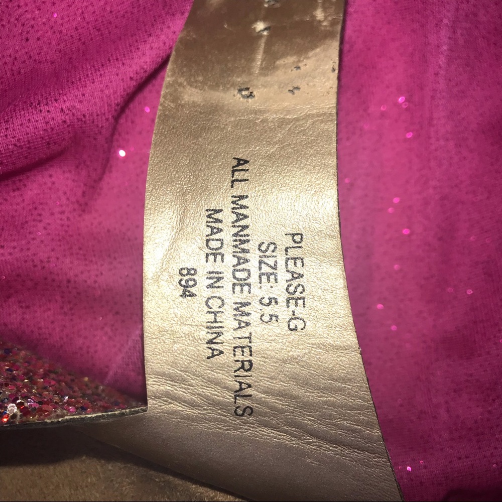 Madden Girl Brando Footbed Confetti Glitter - Picture 6 of 6